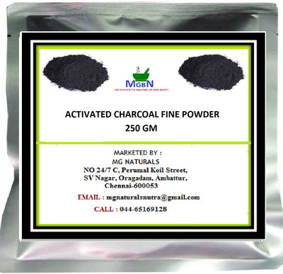 

MGBN ACTIVATED CHARCOAL FINE POWDER 250 GM(250 g)