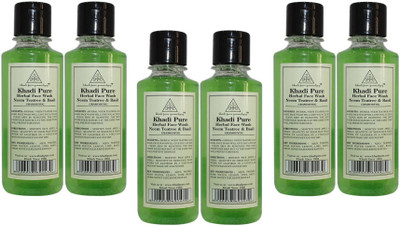 

KHADI PURE GRAMODYOG HERBAL NEEM,TEATREE & BASIL FACE WASH Face Wash(1260 ml)
