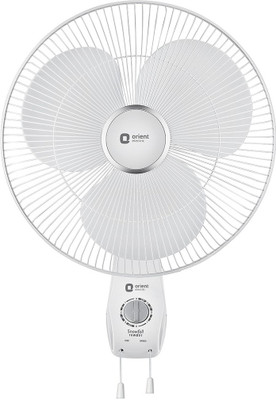 

Orient Electric Snowfall 16WB01 3 Blade Wall Fan(White, Pack of 1)