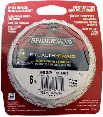 

spiderwire Braided Fishing Line(Green)