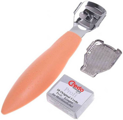 

Babji Pedicure Callus Corn Hard Tough Skin Remove Pedicure Kit + Blades
