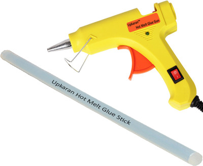 

Upkaran Professional 20 Watt with 1 Hot Melt Glue Stick (8inch/20cm) Standard Temperature Corded Glue Gun(7 mm)