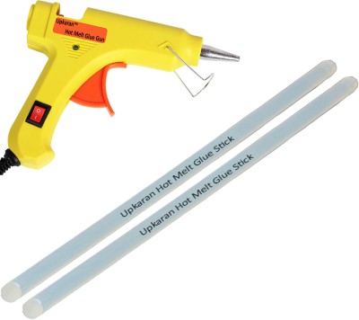 

Upkaran Yellow Super Mini 20W On Off Switch And Indicator With 2 Hot Melt Glue Sticks Standard Temperature Corded Glue Gun(7 mm)