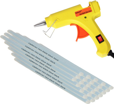 

Upkaran Professional 20 Watt with 25 Hot Melt Glue Sticks (8inch/20cm) Standard Temperature Corded Glue Gun(7 mm)