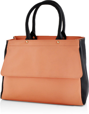 

PURSE BONANZA Hand-held Bag(Beige, Black)