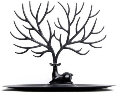 

Frappel My little deer accessories tree tray,Creative Sika Deer Tree Jewelry Rack Display Stand Holder Organizer, Jewelry Rack, Key holder Accessories Organizer( )