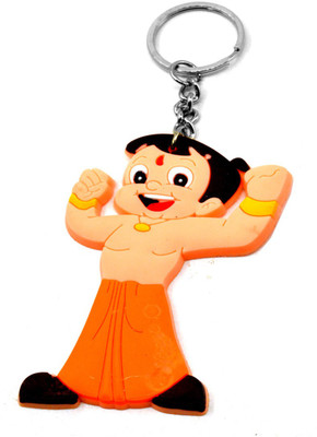 

Faynci Chhota Bheem Synthetic PVC soft Key Chain Key Chain