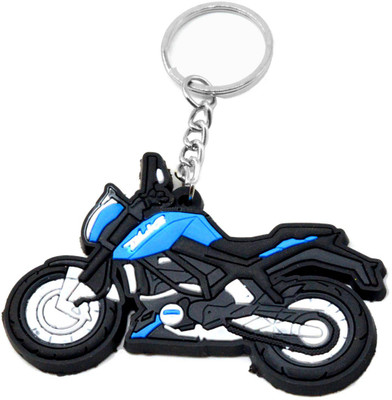 

Faynci Duke Bike Logo Synthetic PVC Blue soft Key Chain for Duke Key Chain