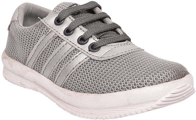 

TWIN Boys & Girls Lace Sneakers(Silver