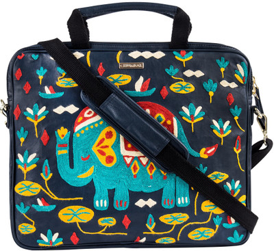 

Chumbak 14 inch Laptop Messenger Bag(Blue)