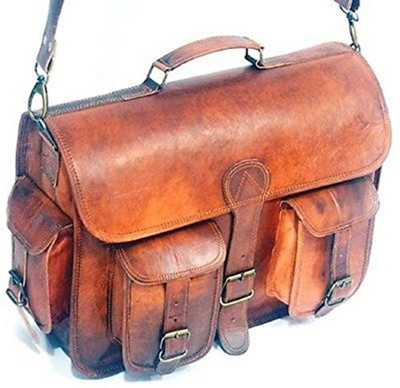 Habeeb Bags A-10 Messenger Bag(Brown, 5 L)