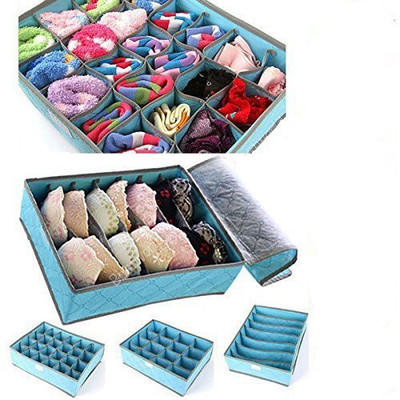 

houzie Lingerie Storage Case(Bra and Panty, Pack of 4)