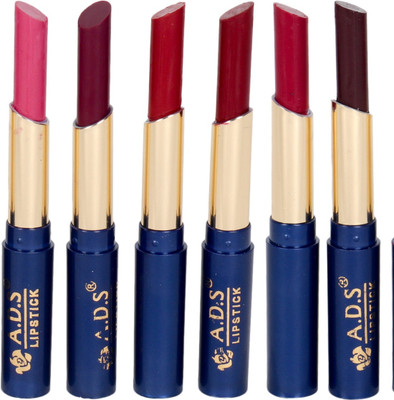 

ADS lipstick set of 6 multicolor (BB)(Multicolor)