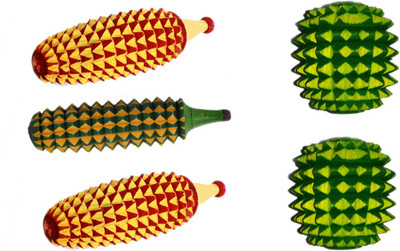Atarilights FD260 Acupressure Massager | Wooden Karela Roller, Ball Roller Massager(Multicolor) available at flipkart for Rs.299