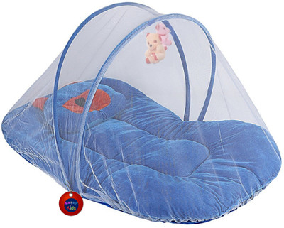 

Aayat Kids Cotton Infants New Born Premium Skin Care 04 Mosquito Net(Blue)