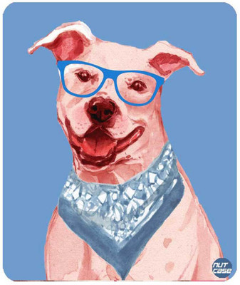 

Nutcase Hipster Dog Mousepad(Multicolor)
