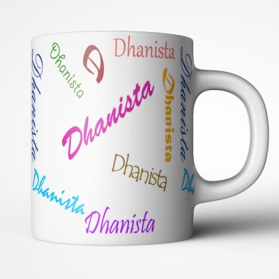 Abaronee Dhanista in name style2 Ceramic Coffee Mug(350 ml)