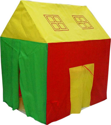 

FEMININE STYLE Tent House With Led Light(Yellow, Green), Green;yellow