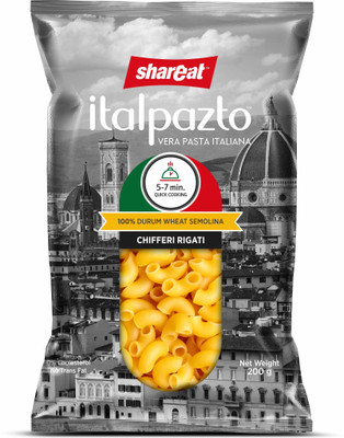 Shareat italpazto Chifferi Rigate Macaroni Pasta(200 g)