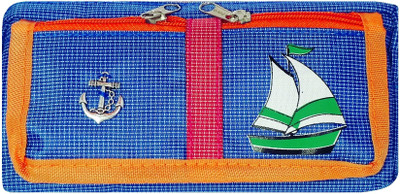

Monte Polo Student Sailor Student Art Canvas Pencil Box(Set of 1, Multicolor)
