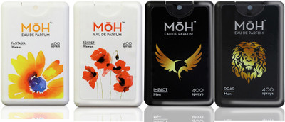 

moh Men & Women Pocket Perfume 18 ml 400 Sprays (Pack Of 4) RI / SF … Eau de Parfum - 20 ml(For Men & Women)