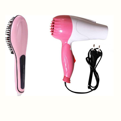 

Aladdin Combo of Hair Dryer pink and Fast Hair Straightener(Set of 1)
