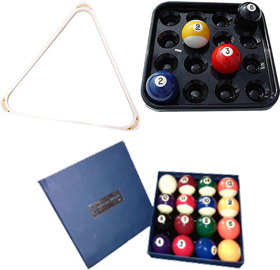 

JBB JBBC110 Billiard Ball(Pack of 16, Multicolor)