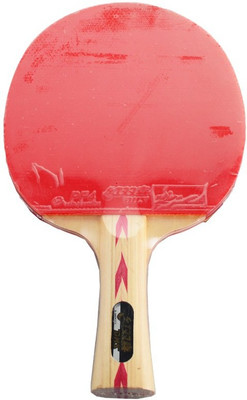 

DHS TT Bat S-S402 Red, Black Table Tennis Racquet(164.96 g), Black;red