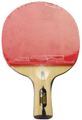 

DHS TT Bat S-S406 Red, Black Table Tennis Racquet(160.93 g), Black;red