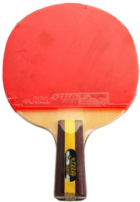 

DHS TT Bat S-S307 Red, Black Table Tennis Racquet(160.93 g), Black;red
