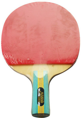 

DHS TT Bat S-S206 Red, Black Table Tennis Racquet(160.93 g), Black;red