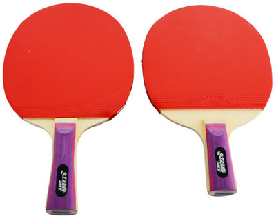 

DHS TT Bat S-Sf2 Red, Black Table Tennis Racquet(162 g), Black;red
