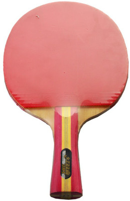 

DHS TT Bat S-S203 Red, Black Table Tennis Racquet(164.96 g), Black;red