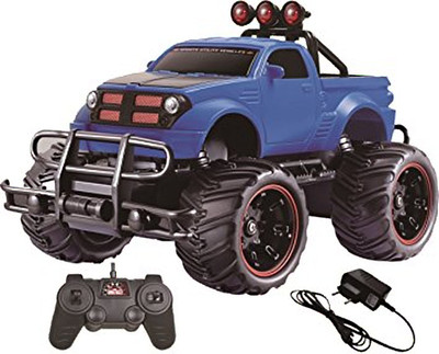 

Zombi Blue Kids 1:20 Mad Racing Monster Truck Car(Blue)