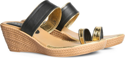 

FootIn Women Black Wedges