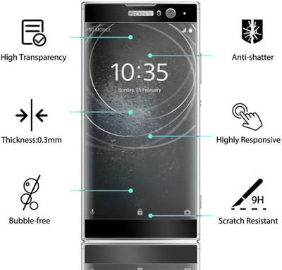 

Johra Nano Liquid Screen Protector for Sony Xperia XA 2, Black