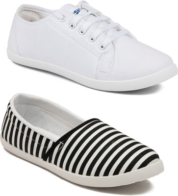 

Asian Women Casual & Running Shoes Combo Pack of 2 Sneakers For Women(Multicolor