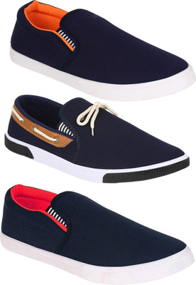 

World Wear Footwear Multi-486-487-417 Slip On Sneakers For Men(Multicolor