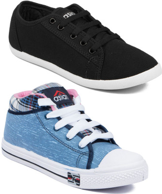 

Asian Women Casual & Running Shoes Combo Pack of 2 Casuals For Women(Multicolor