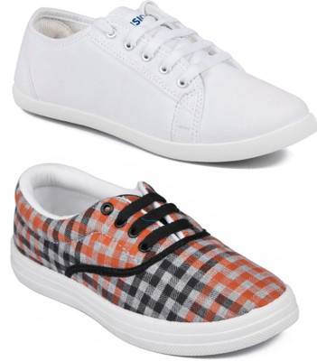

Asian Women Casual & Running Shoes Combo Pack of 2 Sneakers For Women(Multicolor