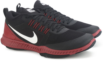 Nike ZOOM DOMINATION TR Training Shoes For Men(Black, Maroon)