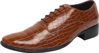 

SASSIE Lace Up For Men(Tan