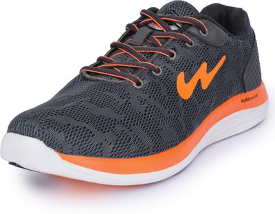

Campus ZEAL Walking Shoes For Men(Grey, Orange, Dgry-forg