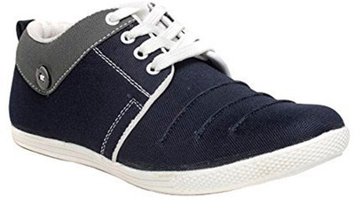 

GOVINDSHREE Party look Casual Canvas Shoes For Men(Blue