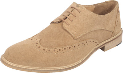 

SASSIE Derby For Men(Beige