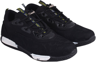 

Crunx Air Max Magnetic Walking Shoes For Men(Black