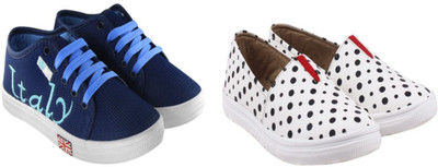 

BELLA TOES Combo of 2 casual shoe Sneakers For Women(Multicolor
