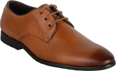 

COSTOSO ITALIANO Tan Leather Formal Derby Shoes For Men | Multipurpose Corporate, Office, Casual, College, Wedding & Party Men's Wear | Handmade | Premium Genuine Pure Leather | Stylish, Trending, Cool & Fashionable | Latest Italian Design | Reliable & Du
