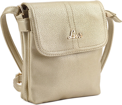 

Lavie Girls Casual Gold PU Sling Bag