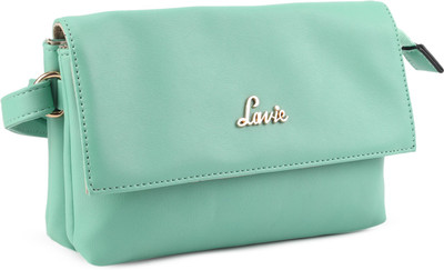 

Lavie Girls Casual Green PU Sling Bag